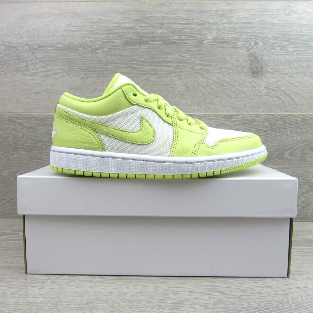 Air Jordan 1 Low SE Summit White Limelight Womens Size 8.5 NEW - Picture 2 of 14